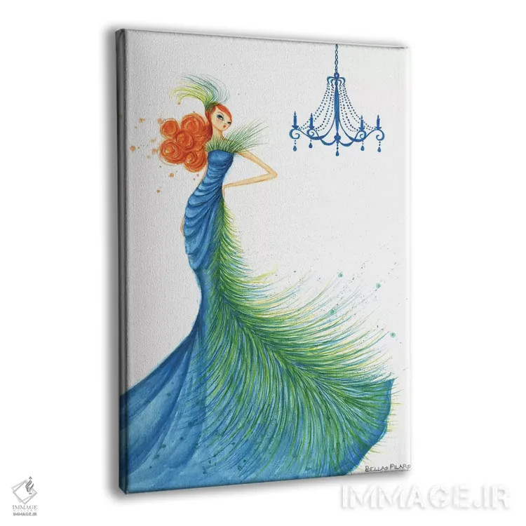 تابلو پر فشن خاص (کتور) اثر بلا پیلار - نمای پرسپکتیو محصول