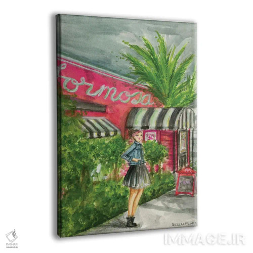 تابلو بلا در فروموزا (رستوران معروف) اثر بلا پیلار - نمای پرسپکتیو محصول