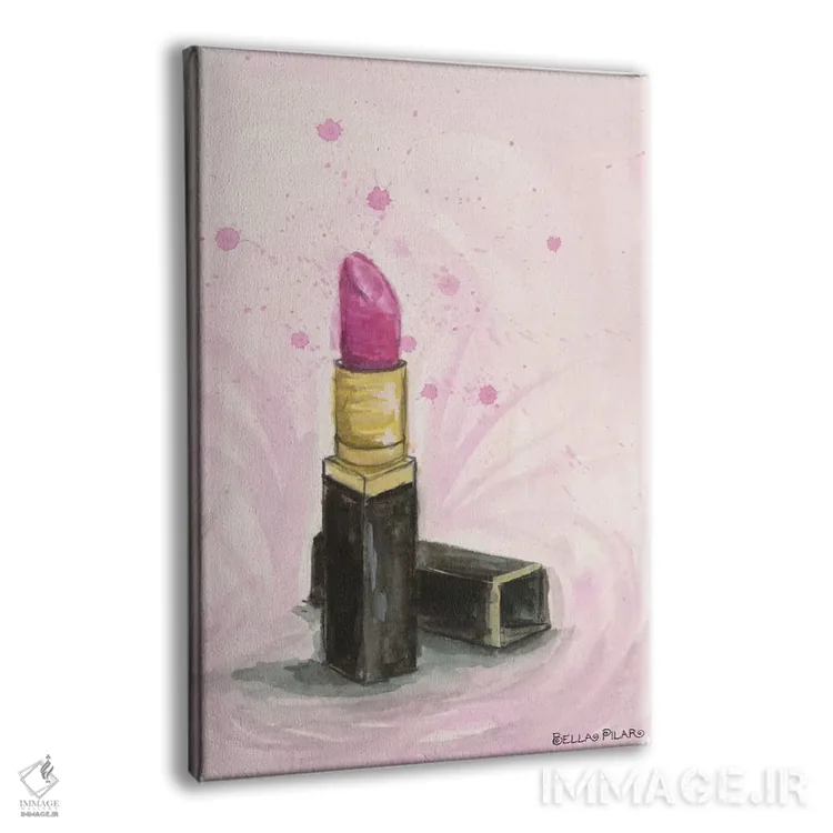 تابلو رژلب اثر بلا پیلار - نمای پرسپکتیو محصول