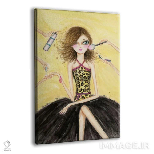 تابلو به خودت برس اثر بلا پیلار - نمای پرسپکتیو محصول