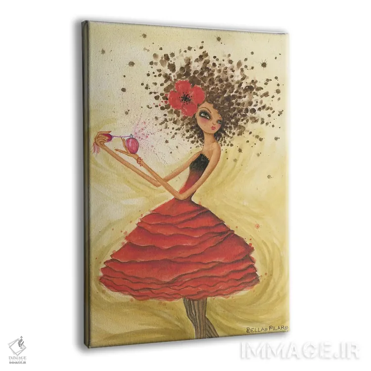 تابلو عطر اثر بلا پیلار - نمای پرسپکتیو محصول