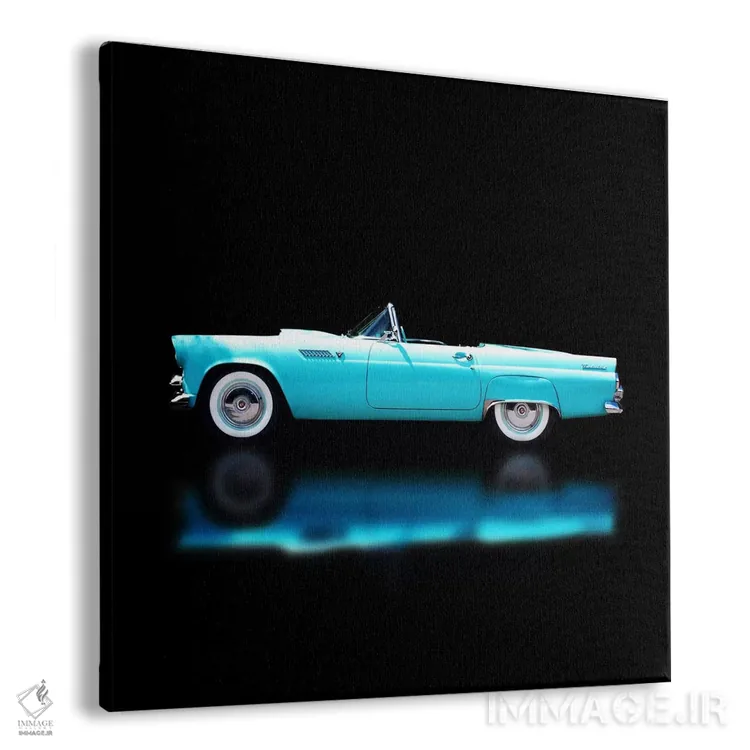 تابلو فورد تاندر برد کروک مدل ۱۹۵۶ اثر کلایو برنسون - نمای پرسپکتیو محصول