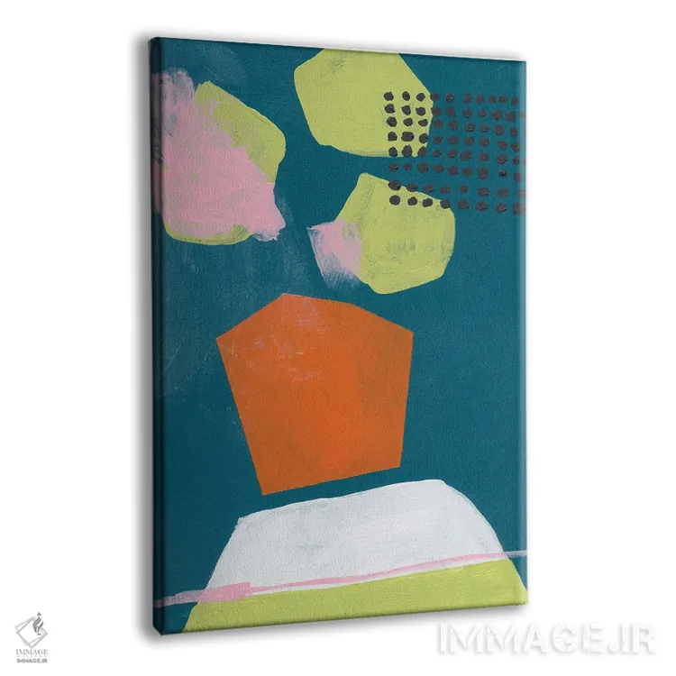 تابلو گلدان اثر برانوین بیکر - نمای پرسپکتیو محصول