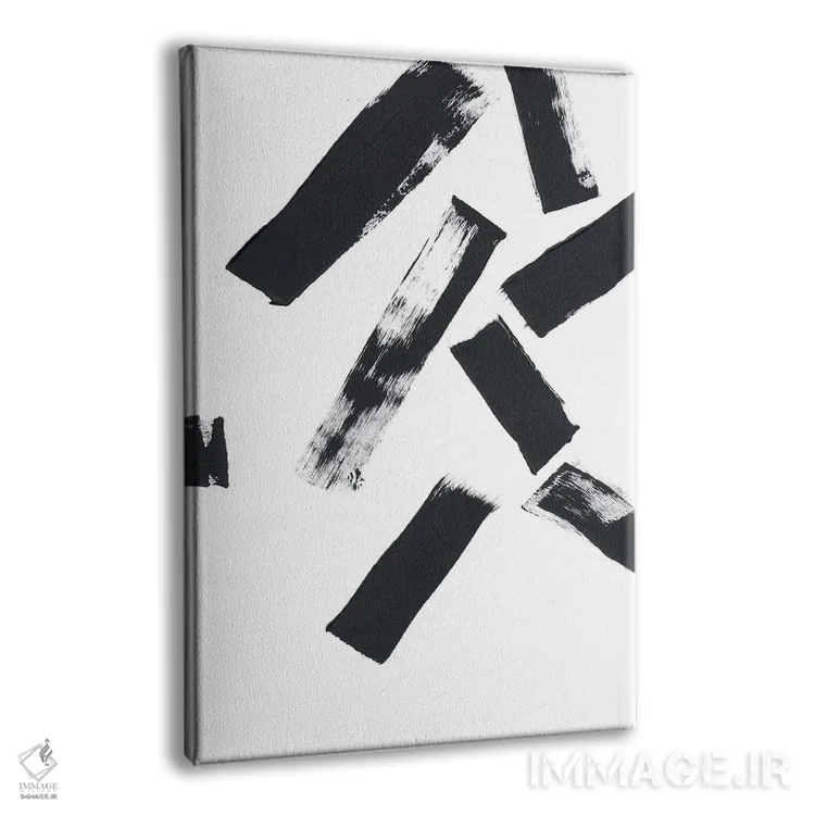 تابلو توقف زمان یک اثر برانوین بیکر - نمای پرسپکتیو محصول