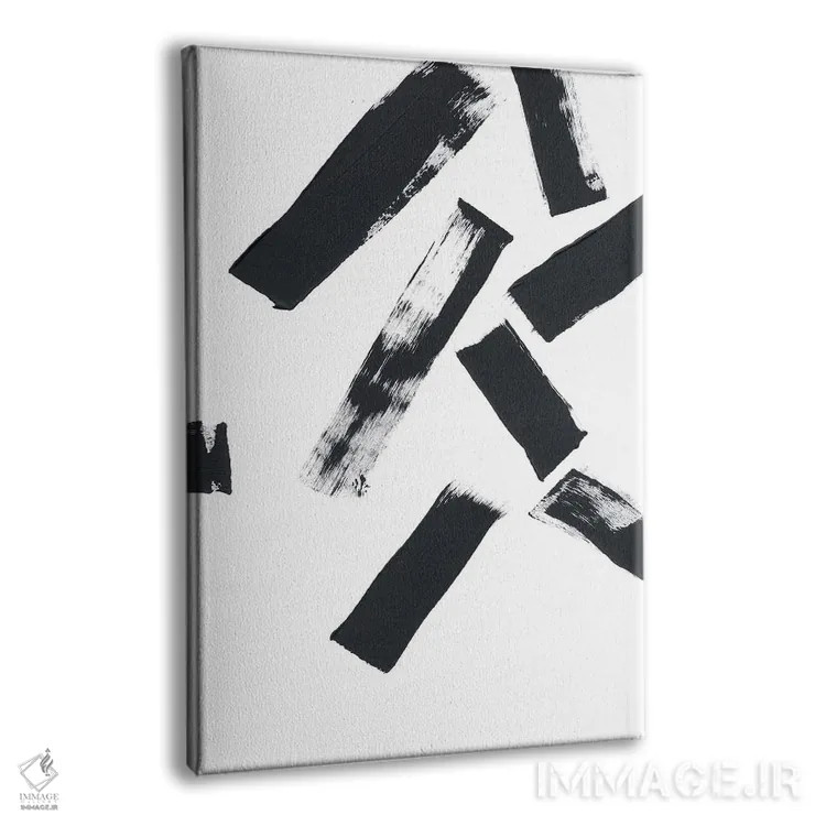 تابلو توقف زمان یک اثر برانوین بیکر - نمای پرسپکتیو محصول