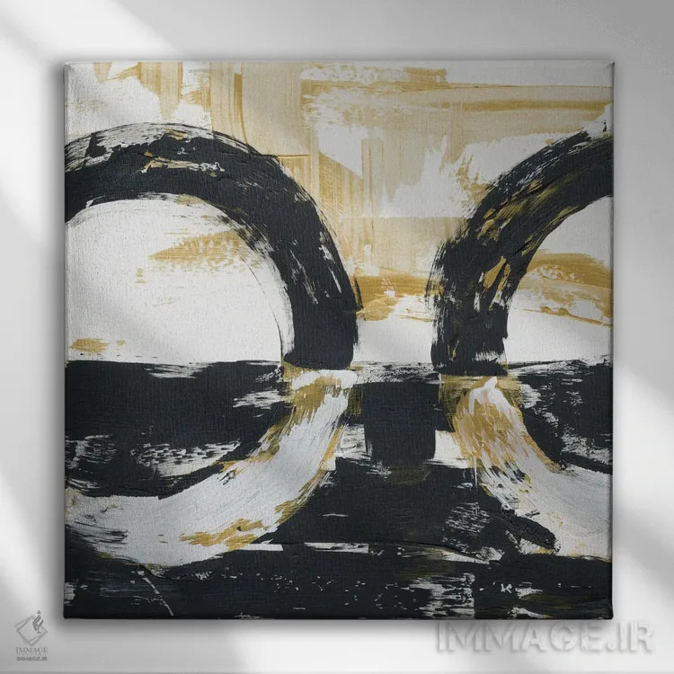 تابلو غلبه دو اثر برانوین بیکر - نمای روبهرو روی دیوار