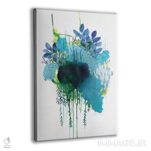 تابلو مطالعهٔ تصویری گلها (۳) اثر کلر برمنر - نمای پرسپکتیو محصول