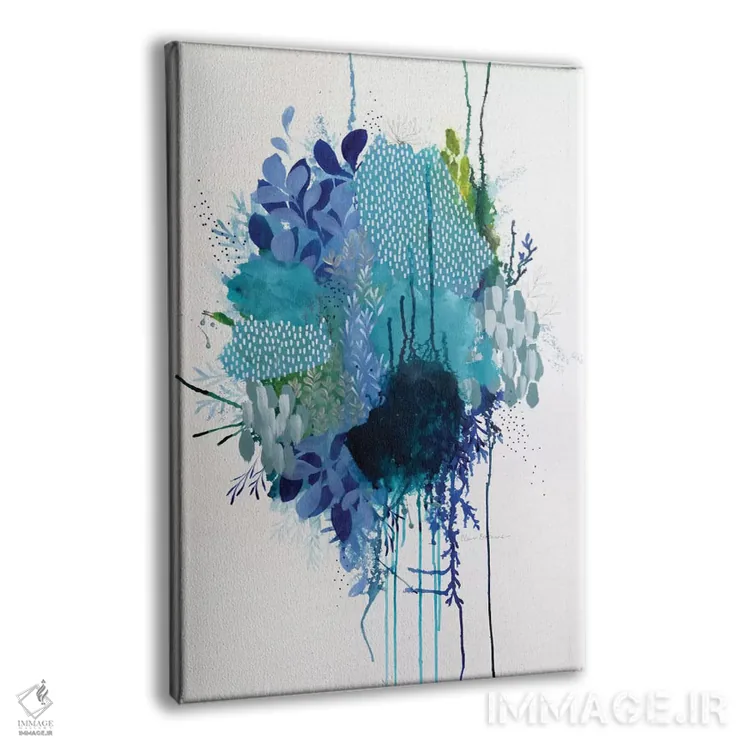 تابلو مطالعهٔ تصویری گلها (۲) اثر کلر برمنر - نمای پرسپکتیو محصول