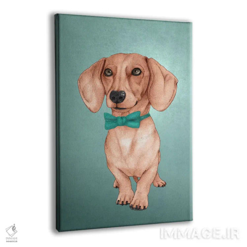 تابلو سگ وینر (سوسیسسان) اثر باروف - نمای پرسپکتیو محصول