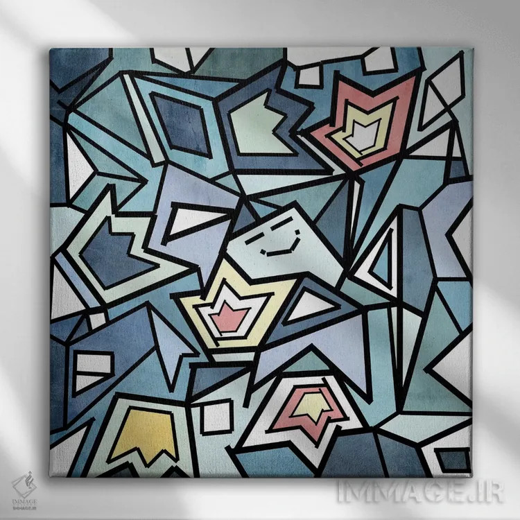 تابلو بلافاصله بعد از مهمانی اثر باروف - نمای روبهرو روی دیوار