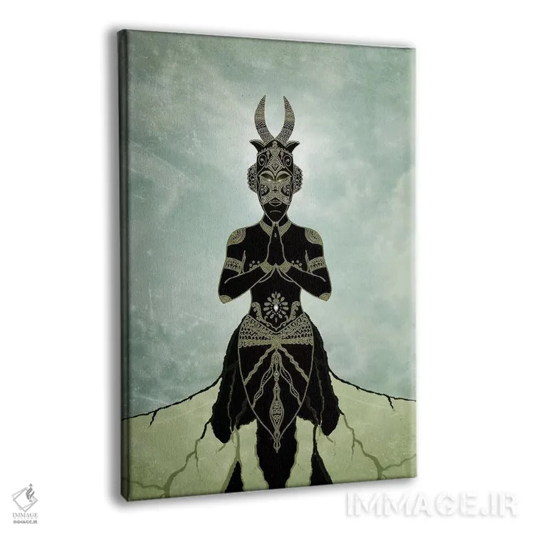 تابلو معنویت تزیینی اثر باروف - نمای پرسپکتیو محصول