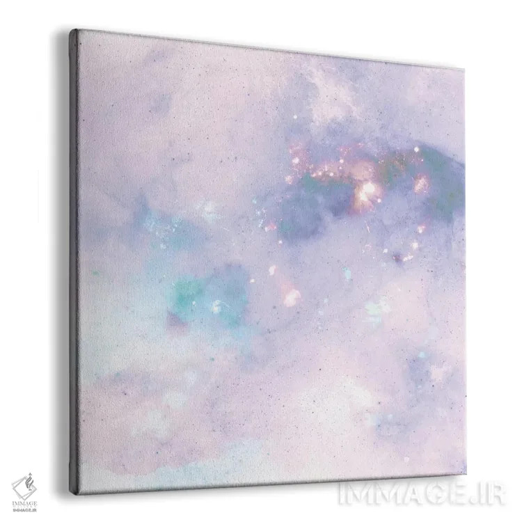 تابلو رنگهای کهکشان II اثر باروف - نمای پرسپکتیو محصول