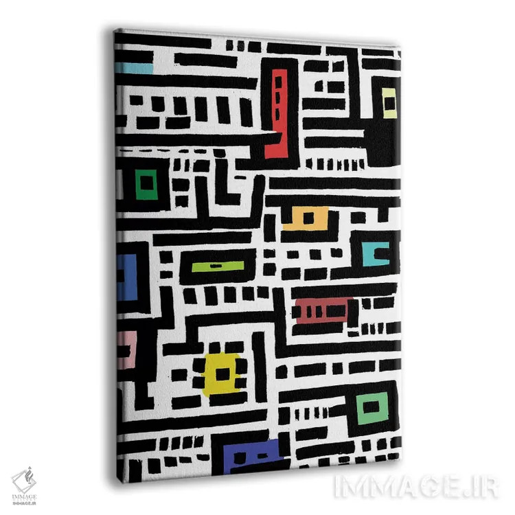 تابلو مسائل شهری گربه اثر باروف - نمای پرسپکتیو محصول