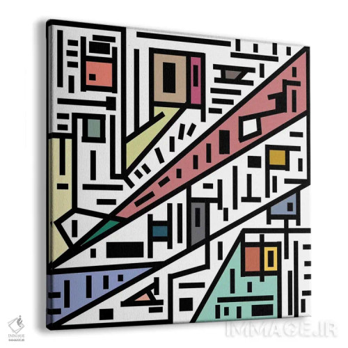 تابلو ارتباطات شهری خودپسندی اثر باروف - نمای پرسپکتیو محصول