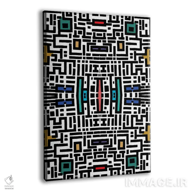 تابلو مرکز شهر در تابستان اثر باروف - نمای پرسپکتیو محصول