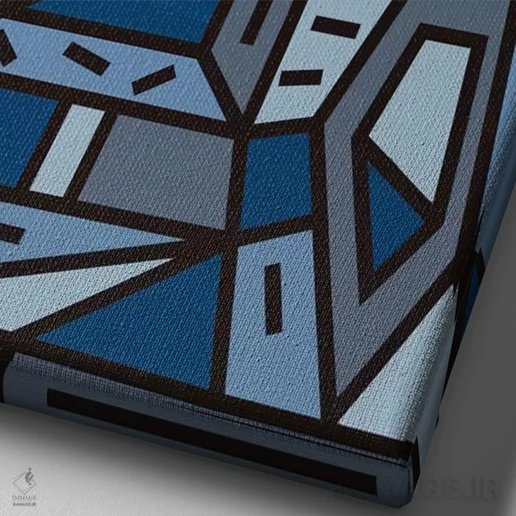 تابلو مطالعهٔ نفس شهری اثر باروف - نمای نزدیک بافت بوم