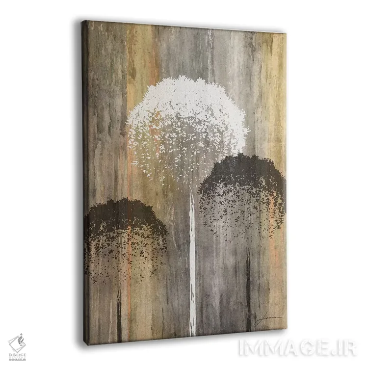 تابلو باغ روستایی I اثر جیمز برگارت - نمای پرسپکتیو محصول