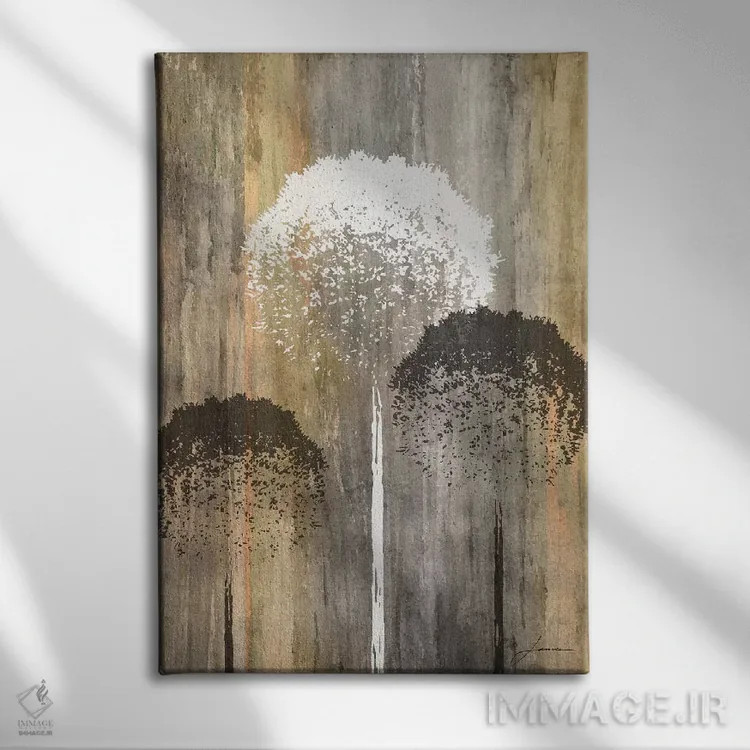 تابلو باغ روستایی I اثر جیمز برگارت - نمای روبهرو روی دیوار