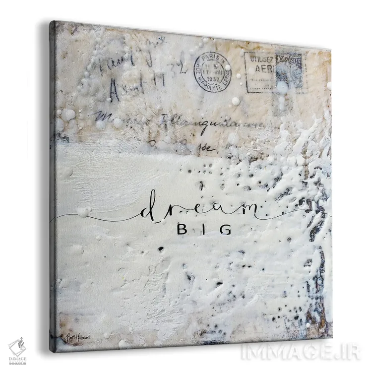 تابلو بزرگ رویاپردازی کن اثر بریت هالوِول - نمای پرسپکتیو محصول