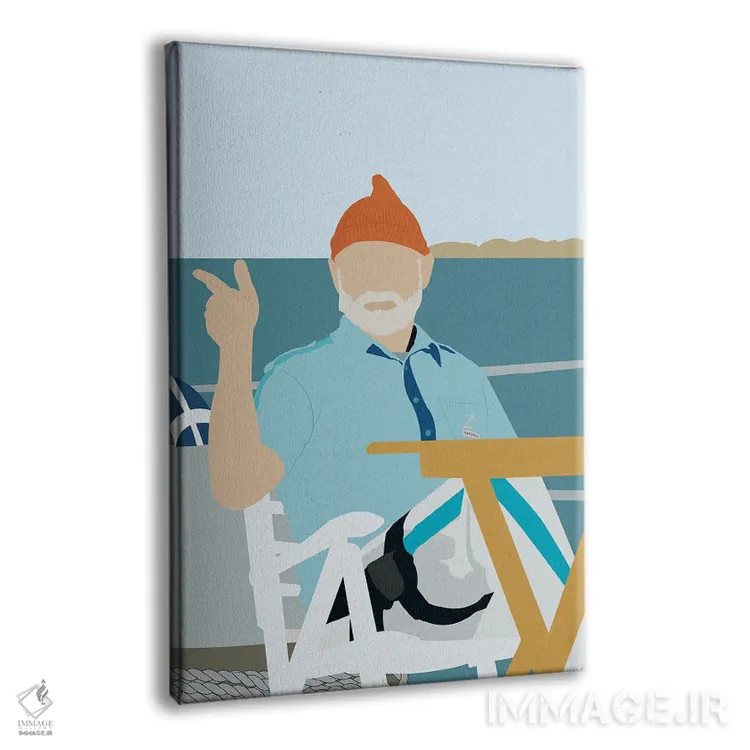 تابلو زندگی در آب به همراه استیو زیسو (فیلم) اثر بوریلیانا - نمای پرسپکتیو محصول