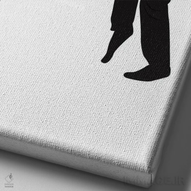 تابلو رقص داستان عامهپسند III اثر بوریلیانا - نمای نزدیک بافت بوم