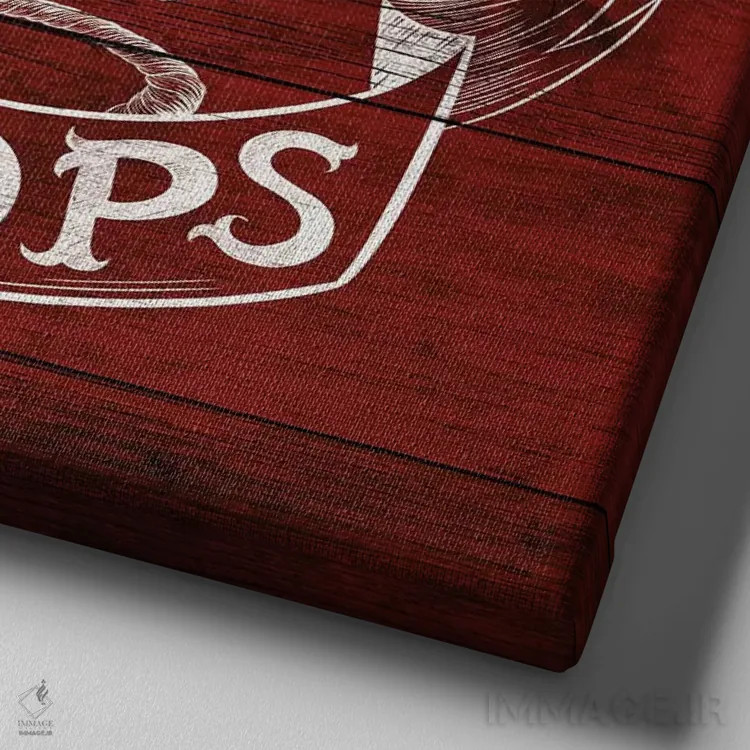 تابلو خانه همانجاست که لنگر میاندازد اثر فایو بای فایو کالکتیو - نمای نزدیک بافت بوم