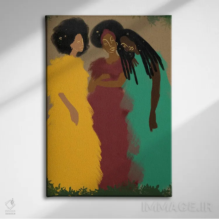 تابلو پیوند خورده اثر بری پیپنز - نمای روبهرو روی دیوار