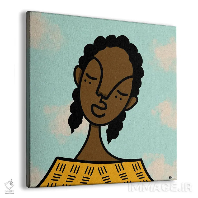 تابلو سرخوش اثر بری پیپنز - نمای پرسپکتیو محصول