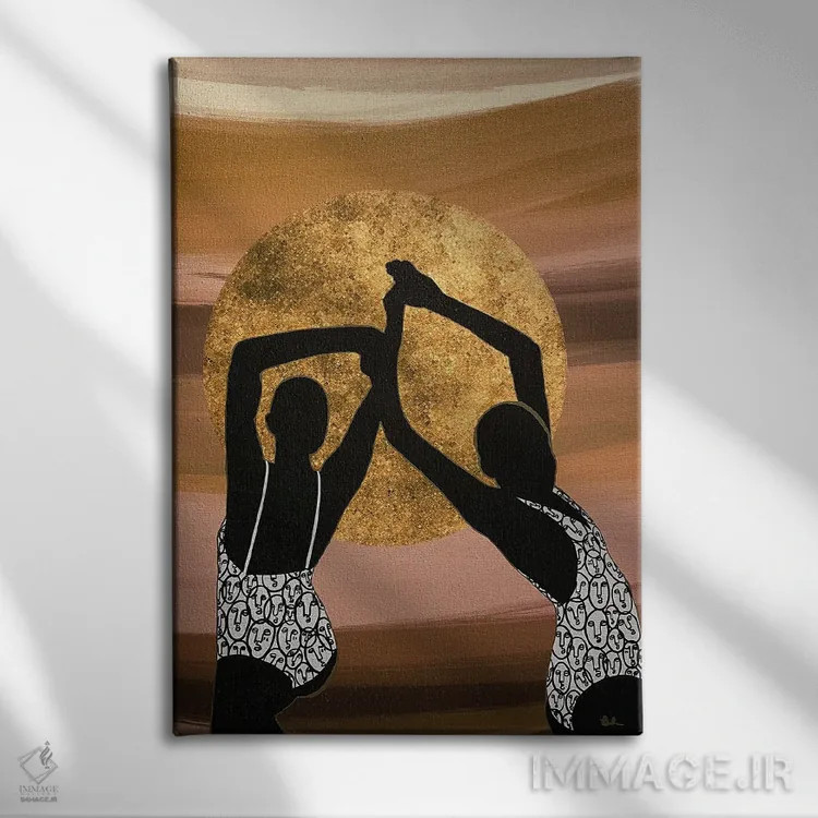 تابلو بیخیال اثر بری پیپنز - نمای روبهرو روی دیوار