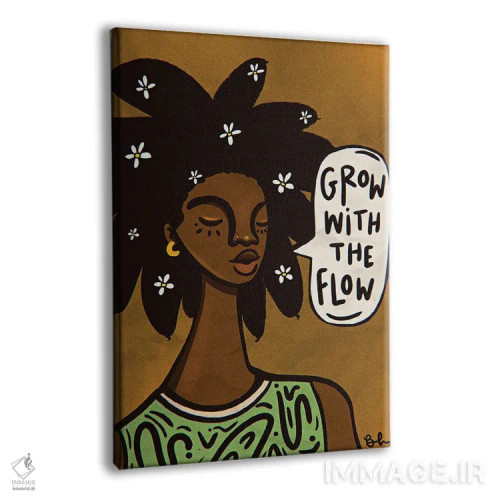 تابلو با جریان رشد کن اثر بری پیپنز - نمای پرسپکتیو محصول