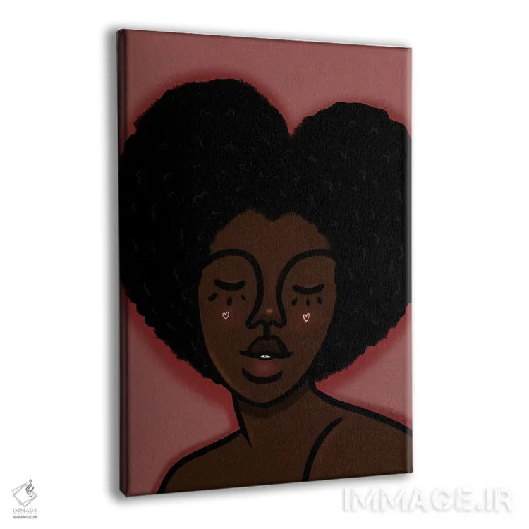 تابلو عشق در موهاست اثر بری پیپنز - نمای پرسپکتیو محصول