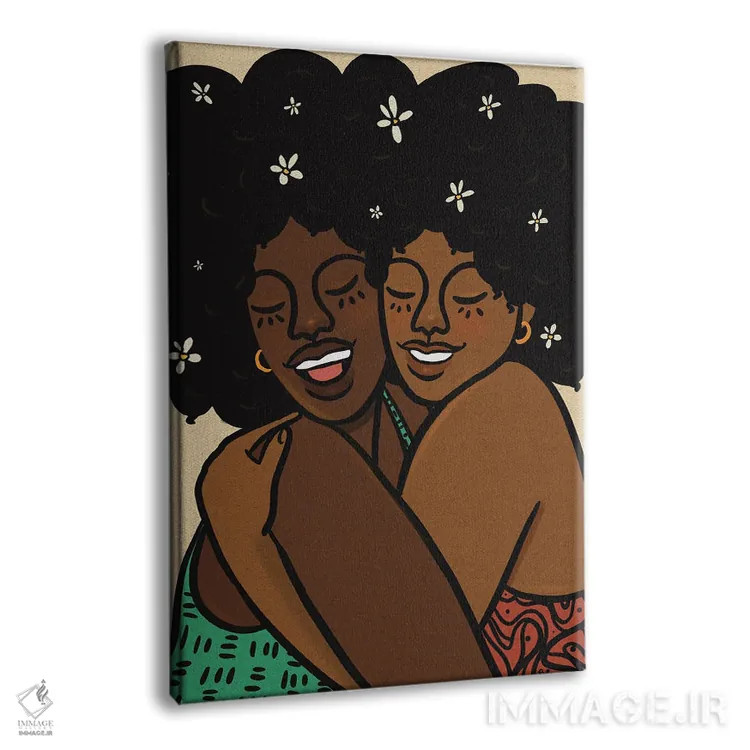 تابلو دوستان موفرفری اثر بری پیپنز - نمای پرسپکتیو محصول