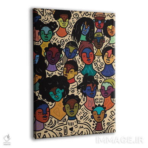 تابلو پرطراوت اثر بری پیپنز - نمای پرسپکتیو محصول