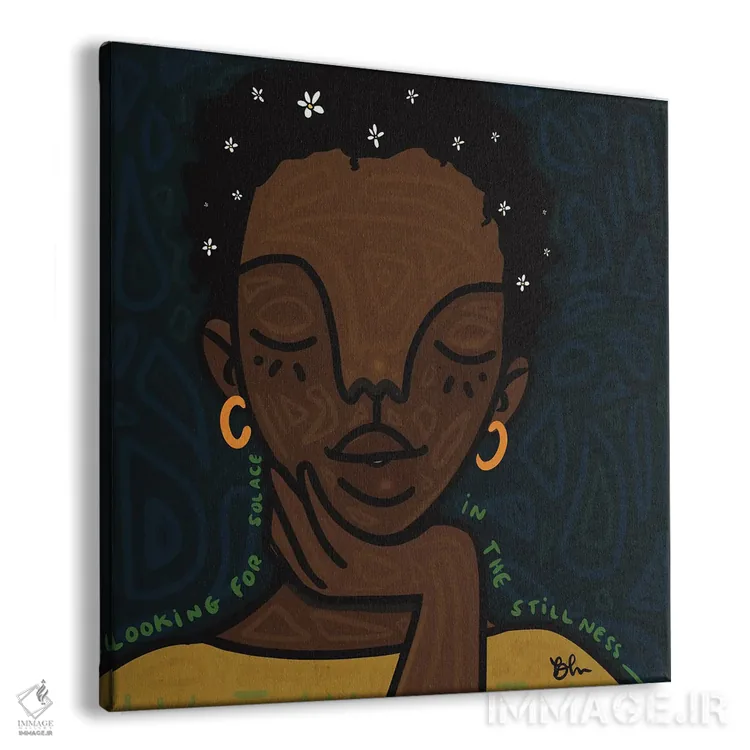 تابلو آرامش اثر بری پیپنز - نمای پرسپکتیو محصول