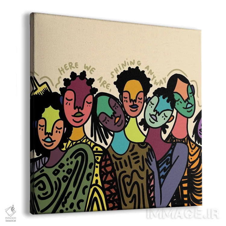 تابلو در هر حال بدرخش اثر بری پیپنز - نمای پرسپکتیو محصول