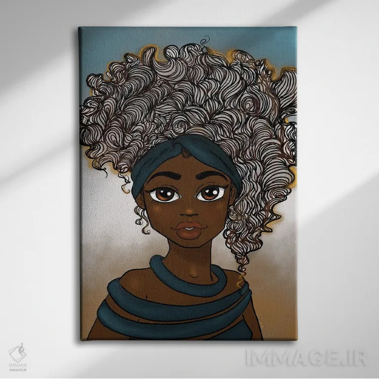 تابلو باشکوه اثر بری پیپنز - نمای روبهرو روی دیوار