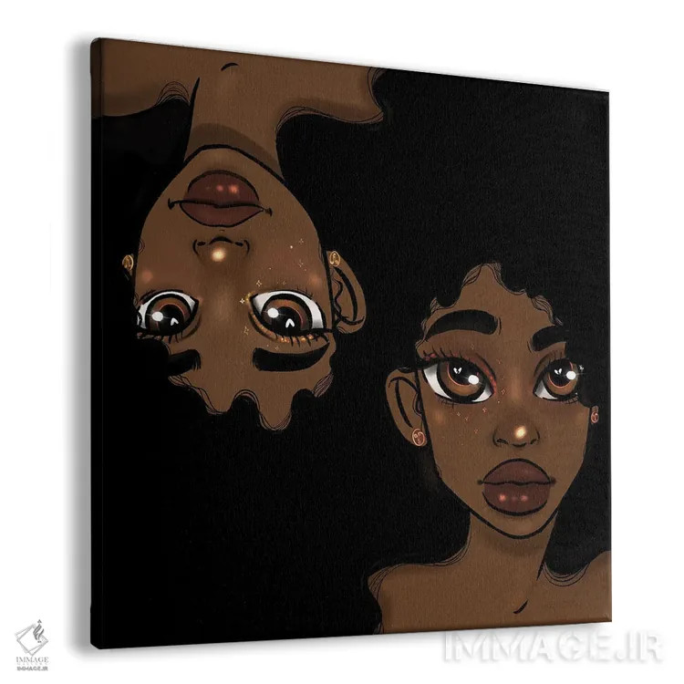 تابلو یین و یانگ (نماد تائوئیسم) اثر بری پیپنز - نمای پرسپکتیو محصول