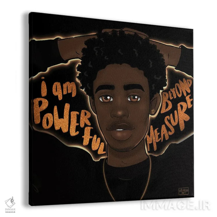 تابلو فراتر از اندازه اثر بری پیپنز - نمای پرسپکتیو محصول