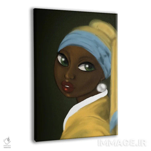 تابلو مروارید اثر بری پیپنز - نمای پرسپکتیو محصول