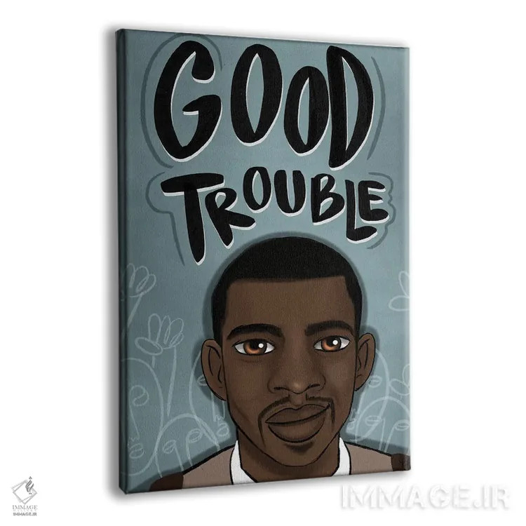 تابلو دردسر خوب اثر بری پیپنز - نمای پرسپکتیو محصول