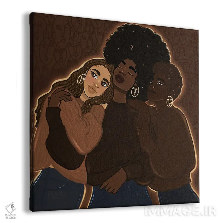 تابلو صبر کن اثر بری پیپنز - نمای پرسپکتیو محصول