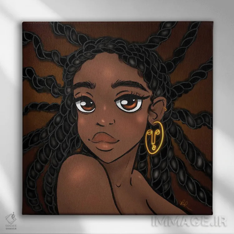 تابلو رها کردن اثر بری پیپنز - نمای روبهرو روی دیوار