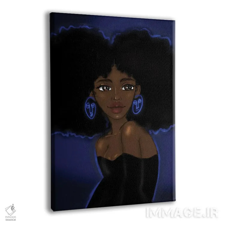 تابلو بتا بلوز (ماهی یا سبک موسیقی) اثر بری پیپنز - نمای پرسپکتیو محصول