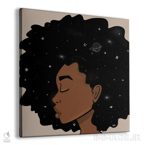 تابلو اندیشههای کیهانی اثر بری پیپنز - نمای پرسپکتیو محصول