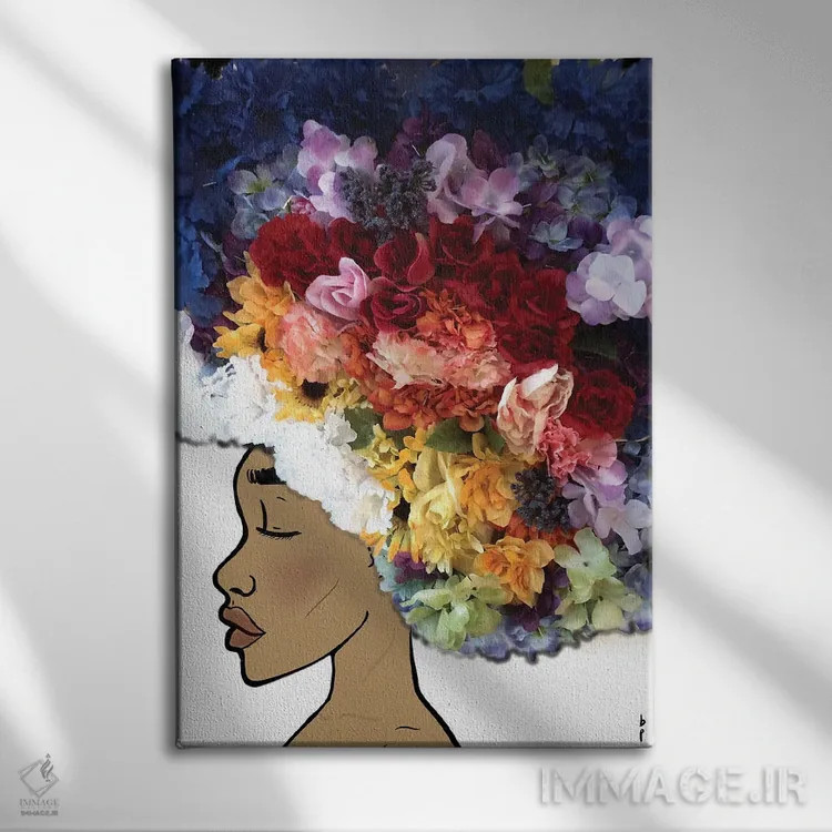 تابلو شکوفا شدن اثر بری پیپنز - نمای روبهرو روی دیوار