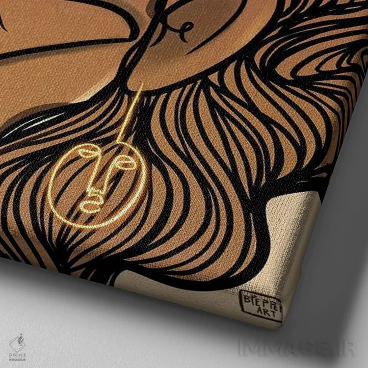 تابلو نفرتپراکنی علیه آسیاییها را متوقف کنید اثر بری پیپنز - نمای نزدیک بافت بوم