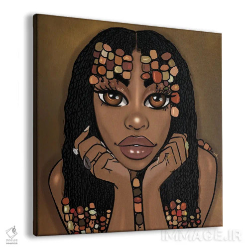 تابلو الهه اثر بری پیپنز - نمای پرسپکتیو محصول