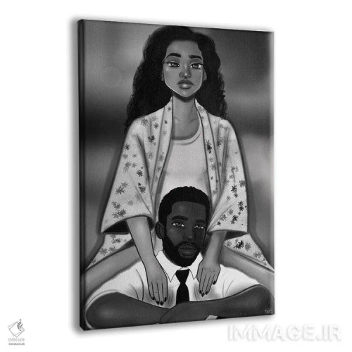 تابلو دیوانهوار عاشق اثر بری پیپنز - نمای پرسپکتیو محصول