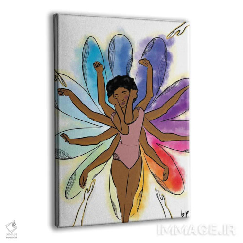 تابلو شکوفه زدن اثر بری پیپنز - نمای پرسپکتیو محصول