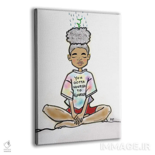 تابلو رشد اثر بری پیپنز - نمای پرسپکتیو محصول